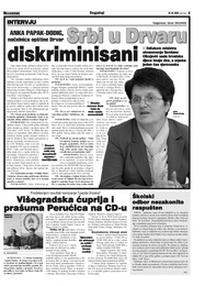 Srbi u Drvaru diskriminisani