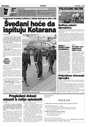 Šveđani hoće da ispituju Kotarana