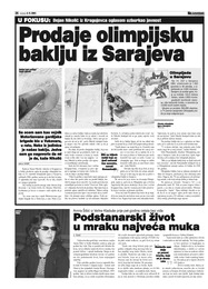 Prodaje olimpijsku baklju iz Sarajeva