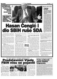 Hasan Čengić i dio SBiH ruše SDA
