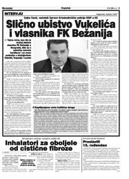 Slično ubistvo Vukelića i vlasnika FK Bežanija