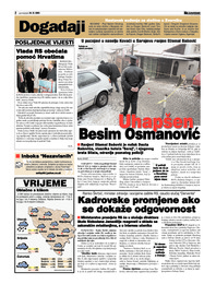 Uhapšen Besim Osmanović