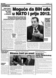 Moguće da BIH uđe u NATO i prije 2012.