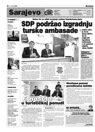 SDP podržao izgradnju turske ambasade
