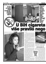 U BiH cigareta u ruci više pravilo nego izuzetak