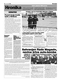 Sahranjen Rade Magazin, nevina žrtva auto-bombe