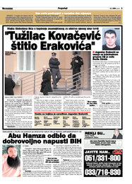 Tužilac Kovačević štitio Erakovića"