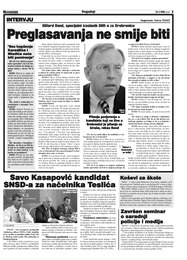 Savo Kasapović kandidat SNSD-a za načelnika Teslića