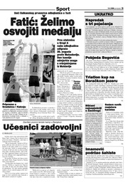 Fatić: Želimo osvojiti medalju
