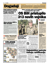 OS BiH pristupilo 313 novih vojnika