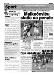 Malkočeviću slađe na penale