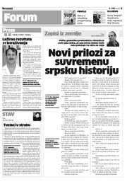 Novi prilozi za suvremenu srpsku historiju