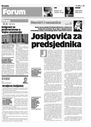 Josipovića za predsjednika