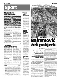 Bajramović želi pobjedu