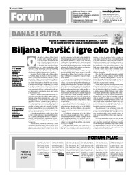 Biljana Plavšić i igre oko nje