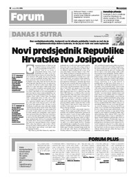 Novi predsjednik Republike Hrvatske Ivo Josipović