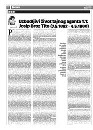 Uzbudljivi život tajnog agenta T.T. Josip Broz Tito (7.5.1892 4.5.1980)