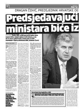 Predsjedavajući Savjeta ministara biće iz HDZa BiH
