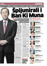 Špijunirali i Ban Ki Muna