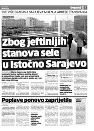 Zbog jeftinijih stanova sele u Istočno Sarajevo