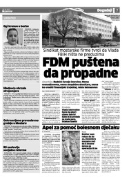 FDM puštena da propadne