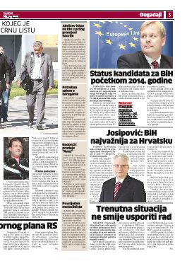Josipović: BiH najvažnija za Hrvatsku 