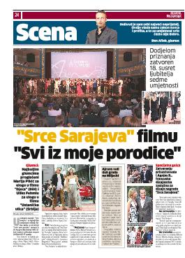 Srce Sarajeva" filmu "Svi iz moje porodice" 