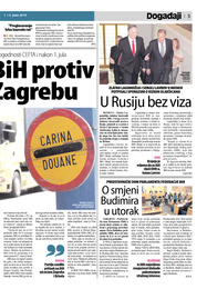 O smjeni Budimira u utorak