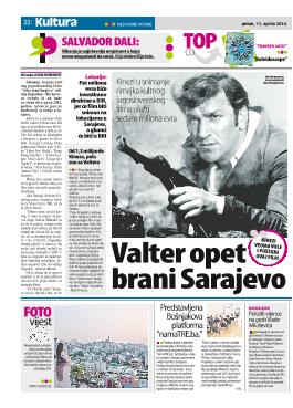 Valter opet brani Sarajevo