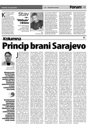 Princip brani Sarajevo