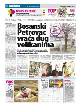 Bosanski Petrovac vraća dug velikanima 