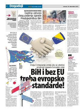 BiH i bez EU treba evropske standarde! 