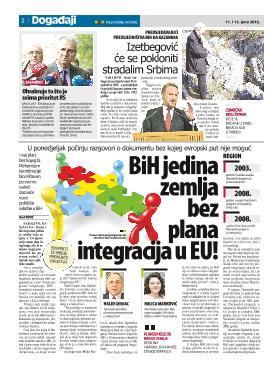 BiH jedina zemlja bez plana integracija u EU! 