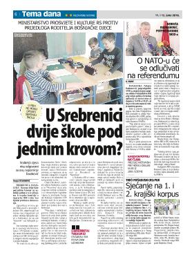U Srebrenici dvije škole pod jednim krovom? 