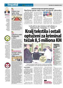 Kralj tekstila i ostali optuženi za kriminal težak 8,5 miliona KM 