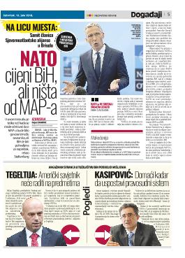 NATO cijeni BiH, ali ništa od MAPa 