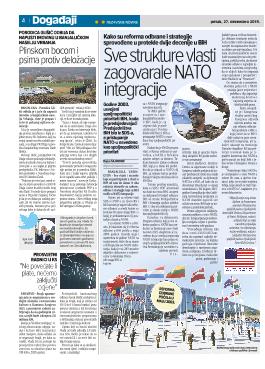 Sve strukture vlasti zagovarale NATO integracije 
