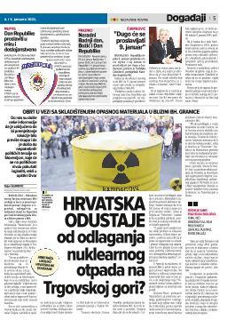 Hrvatska odustaje od odlaganja nuklearnog otpada na Trgovskoj gori? 