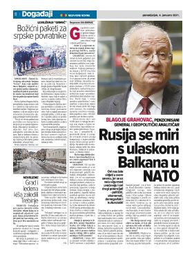 Rusija se miri s ulaskom Balkana u NATO 