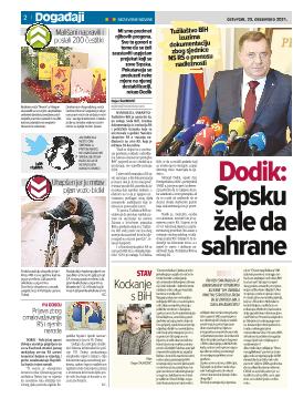 Dodik: Srpsku žele da sahrane 