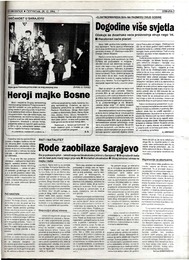 Rode zaobilaze Sarajevo