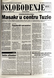 Masakr u centru Tuzle