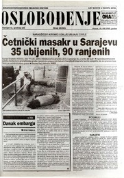 Četnički masakr u Sarajevu 35 ubijenih, 90 ranjenih