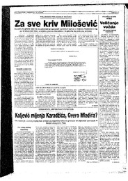Koljević mijenja Karadžića, Gvero Mladića?