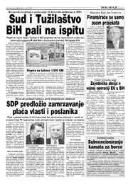 SDP predložio zamrzavanje plaća vlasti i poslanika