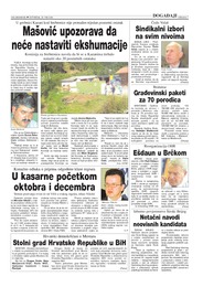 Mašović upozorava da neće nastaviti ekshumacije