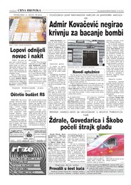 Admir Kovačević negirao krivnju za bacanje bombi