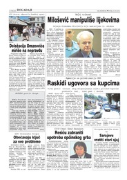 Milošević manipuliše lijekovima