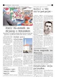 Poziv Kačavendi za dijalog o Kotorskom