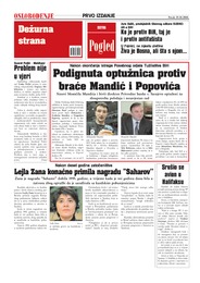 Podignuta optužnica protiv braće Mandić i Popovića